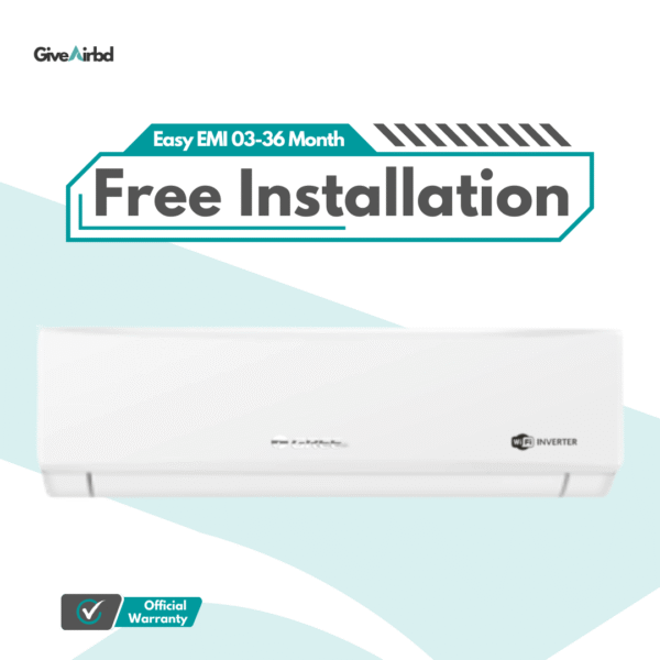 Gree [ 1.0 TON-Inverter] GS-12XSMA4V Split Type Air Conditioner