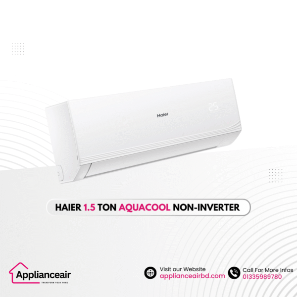 Haier 1.5 ton AquaCool Non-Inverter AC