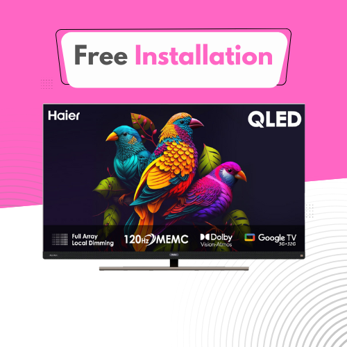 Haier 55" QLED 4K Google TV