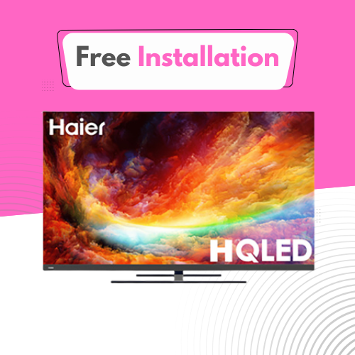 Haier 65" Bezel Less 4K Google Android 11 Smart TV