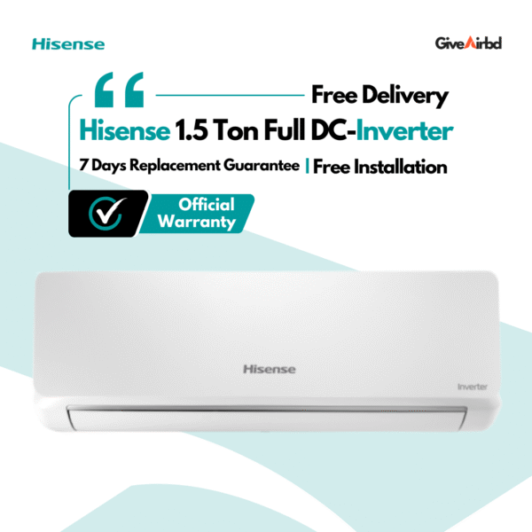 Hisense 1.5 Ton WiFi Full DC Inverter AC